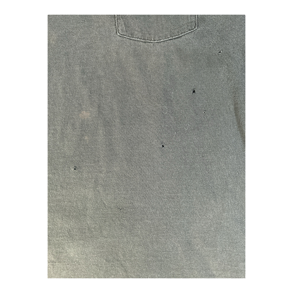 Carhartt T-Shirt Black Front Pocket Shirt Distressed  Sz XL Distressed - Picture 7 of 7